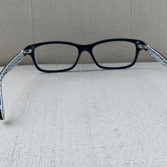 Coach Glasses Frame Black/Black White Sig C 52[]16 135 FANNIE HC6052 Eyeglasses - Picture 12 of 12